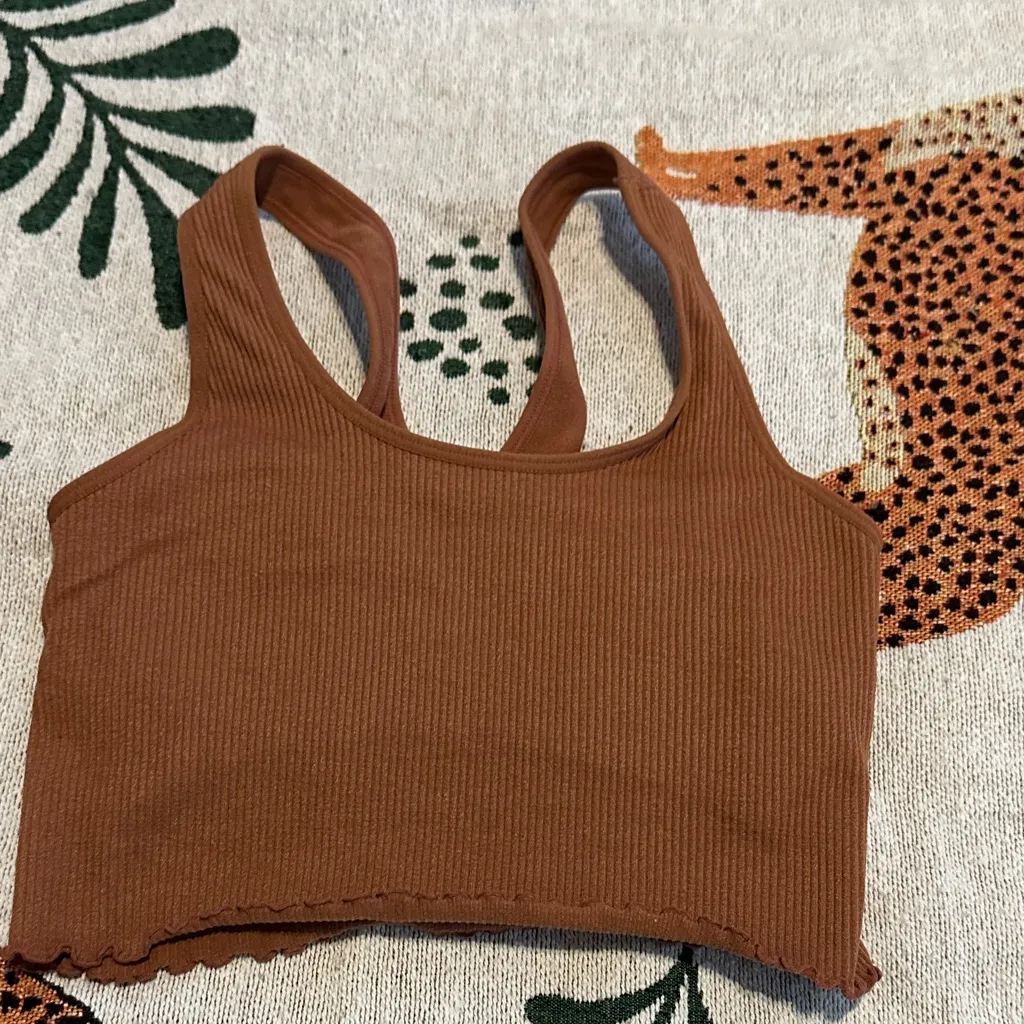 Spiritual Gangster Amor seamless crop tank & love sculpt seamless ruffle legging - Image 9