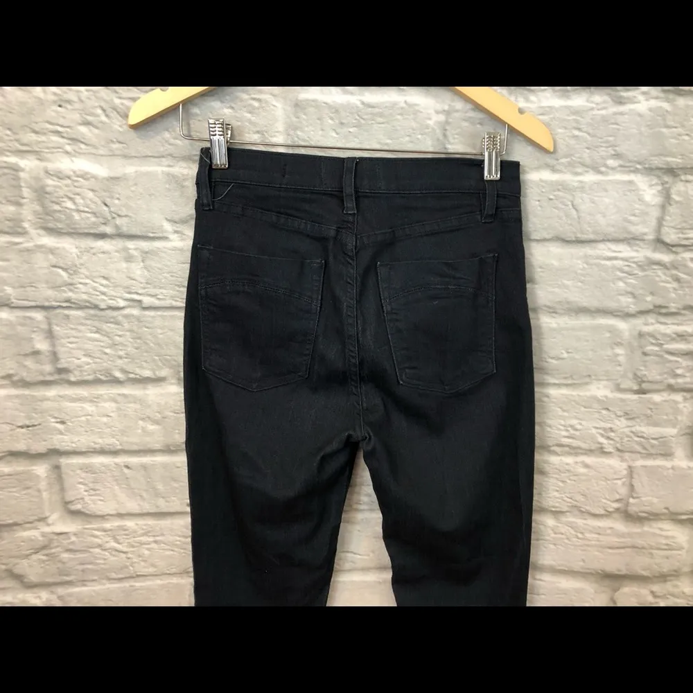 Free People Size 27 Hi-Rise Dark Wash Skinny Jeans - Image 8