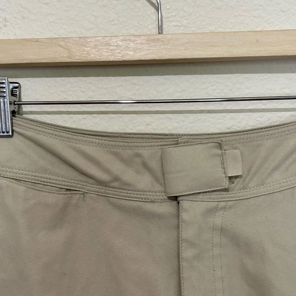 Patagonia Kokawe Capilene‎ Capri Pants Womens Size 6 Outdoors Hiking Kahki - Image 4