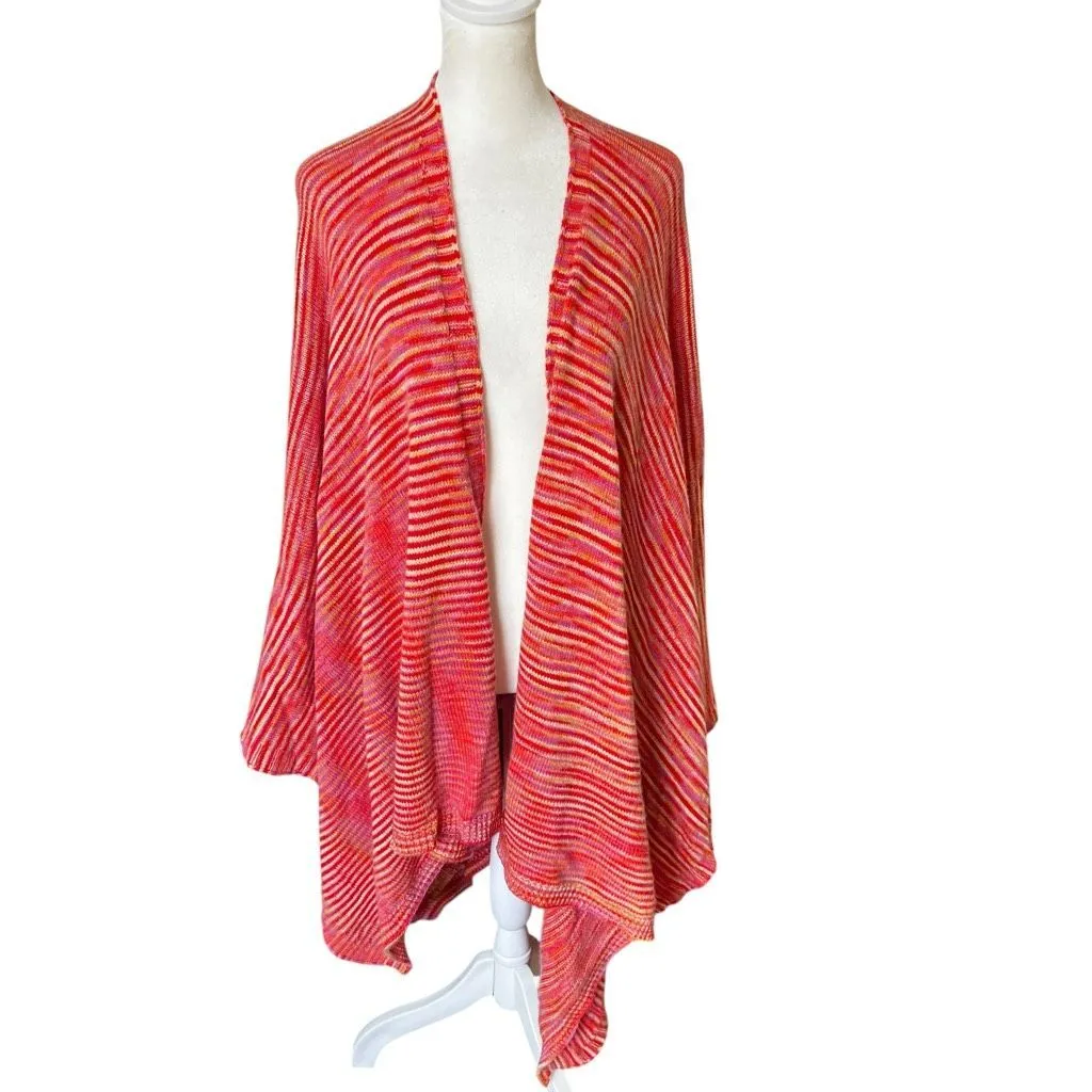 Missoni Multicolor Knit Open Front Cardigan Wrap Shawl * Read description* - Image 2