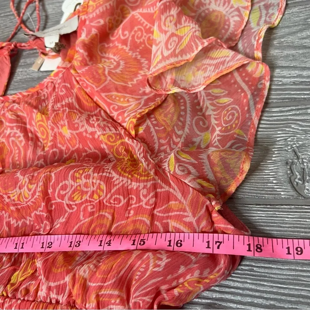 NWT Cleobella Hannah Maxi Dress in Blossom Block Print sz M - Image 10