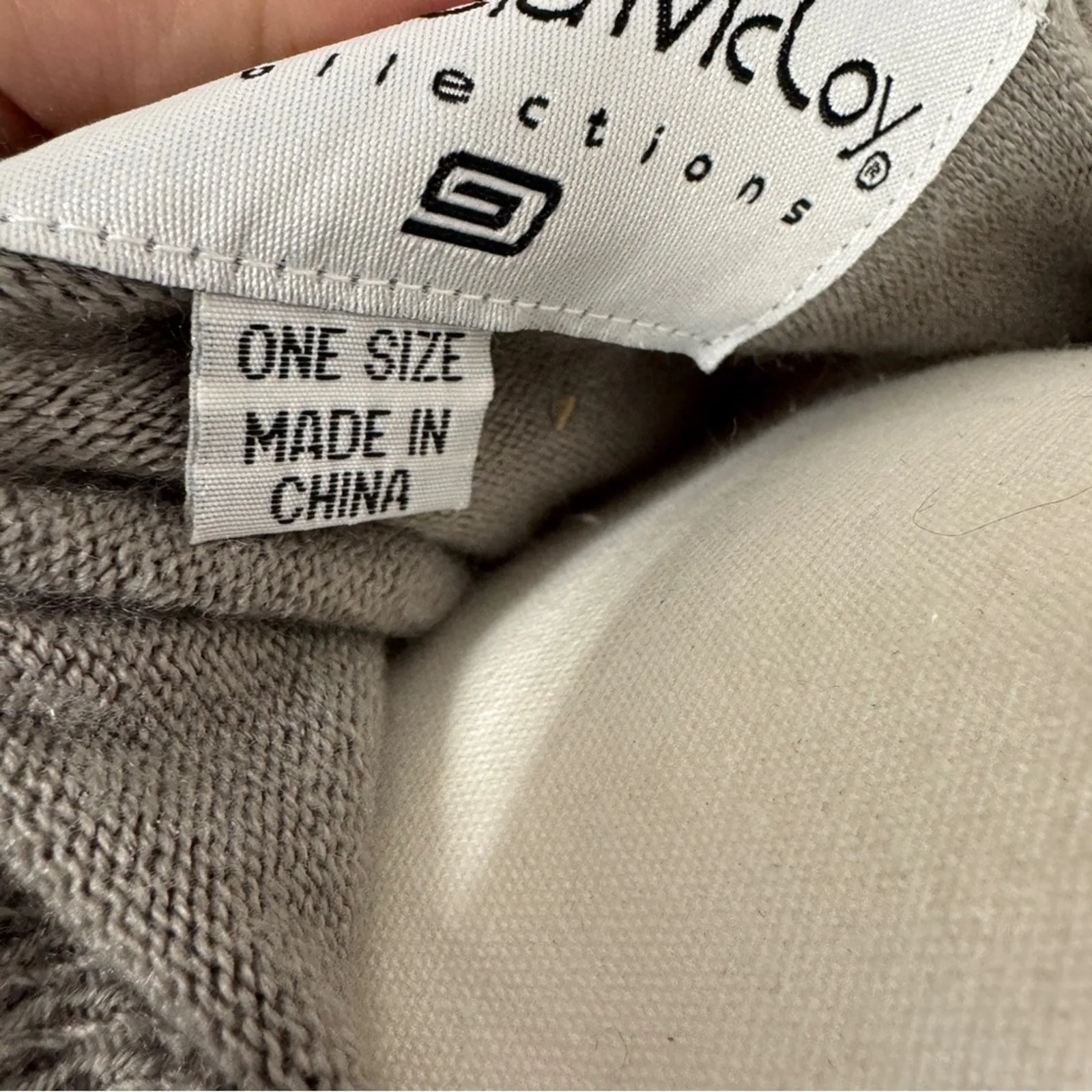 Pamela McCoy Grey Ruffled Wrap Shawl Womens OS Cardigan Sweater Cozy Warm Preppy Gray Size L - Image 5