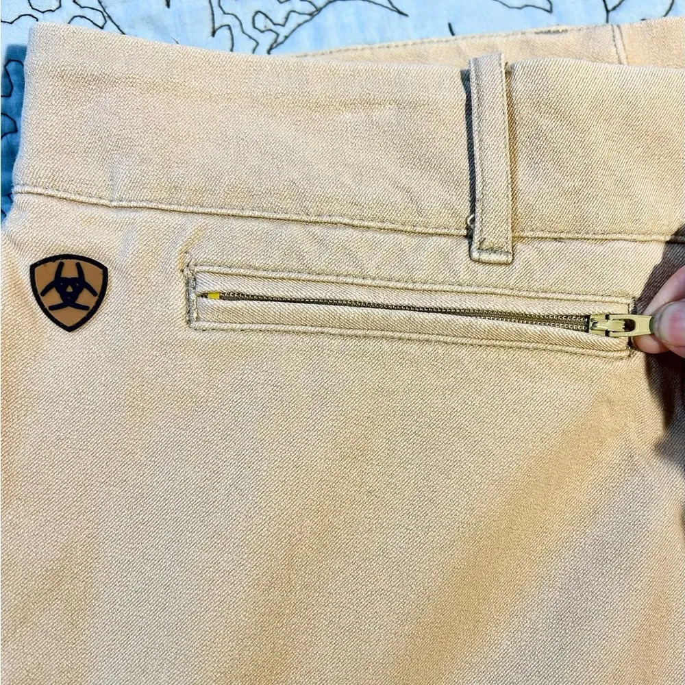 ARIAT Sport Equestrian Riding Breeches in Tan Women’s 32 L - Image 3