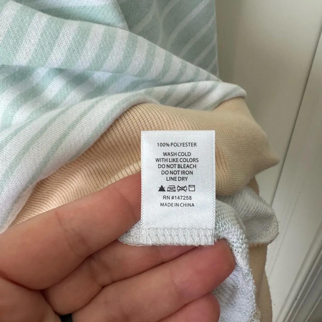 Salty French Terry Simply Southern Oversized Sweater Size S - Image 6