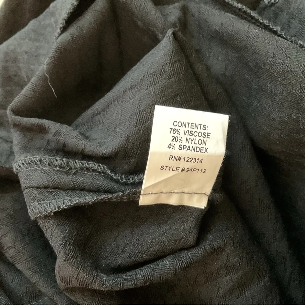 Peace Of Cloth Textured Zip Front Pants Size 10 - Image 6