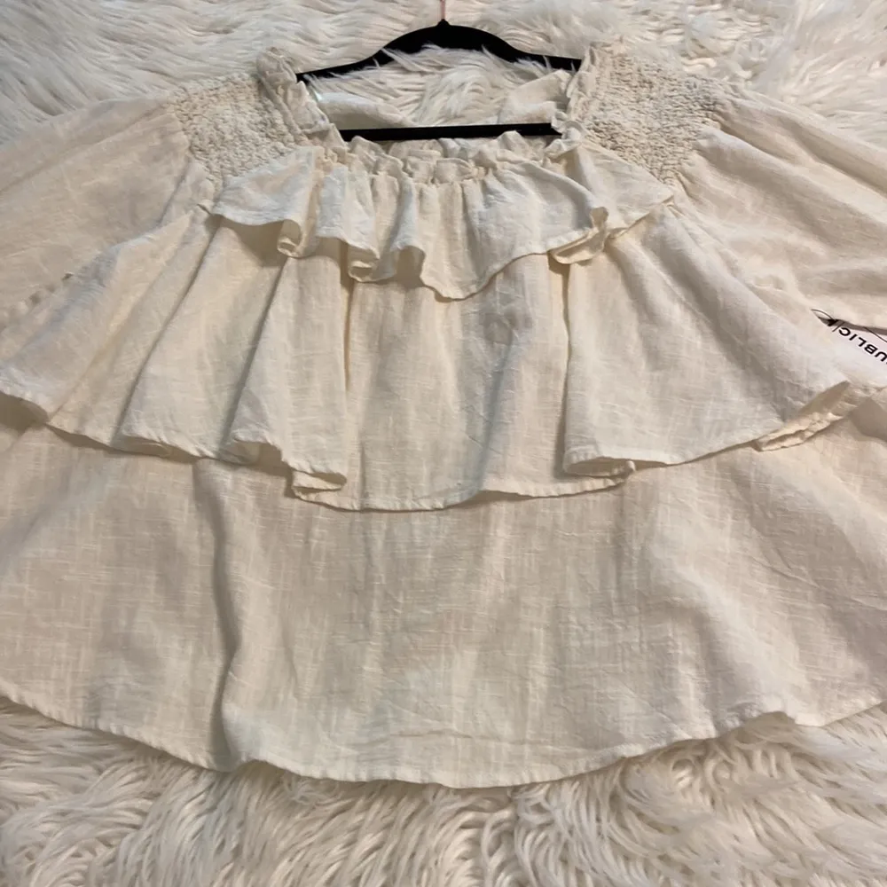 For the Republic Women’s Blouse size L length 22” bust 36” with 3/4 sleeves - Image 8