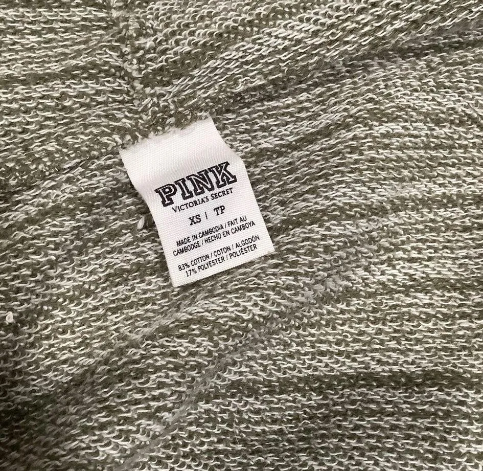 PINK BY VICTORIAS SECRET FULL ZIP HOODIE - Image 6