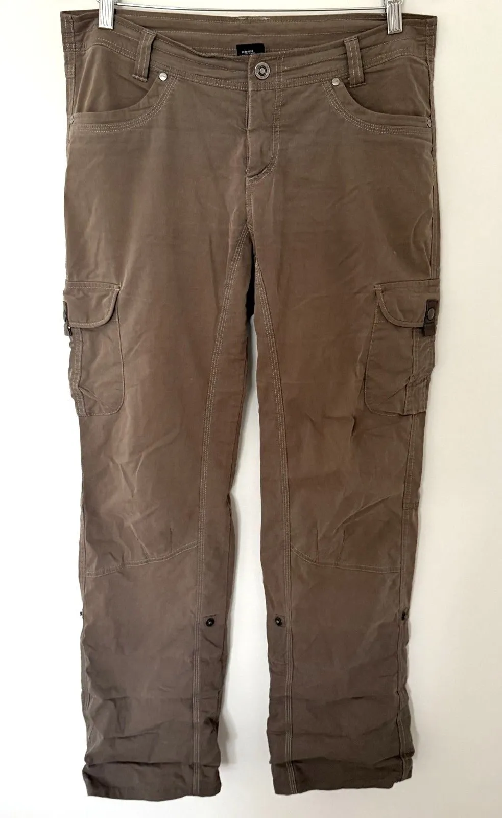 Kuhl Splash Roll Up Pants Womens Quick Dry UPF 50 Hiking Cargo Pockets 8 - Flaw - Image 1