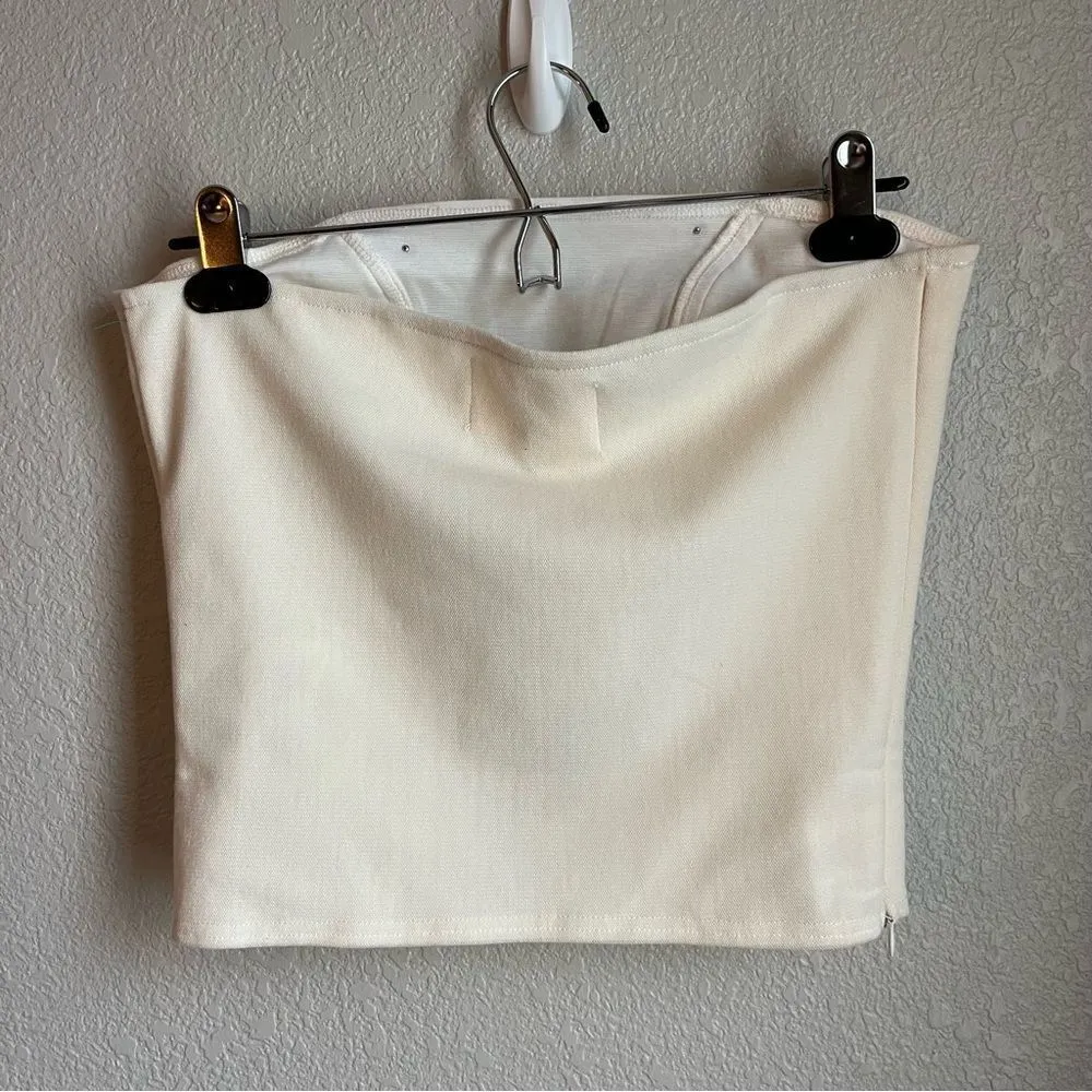 Zemeta Core Liner Tube Top Cream/White White Size L - Image 5