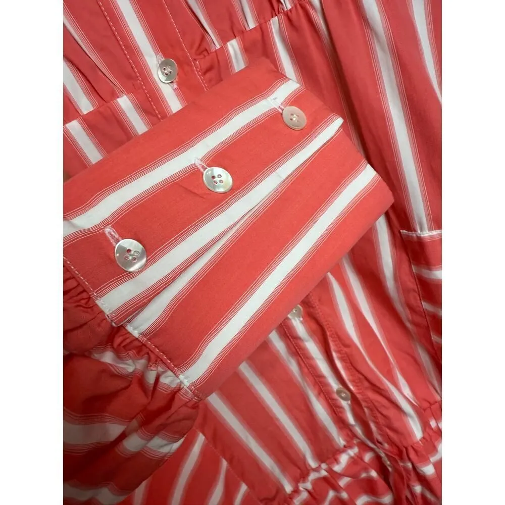 NWT Thierry Colson Zelda Short Mini Dress in Coral Sz. S Pink - Image 6