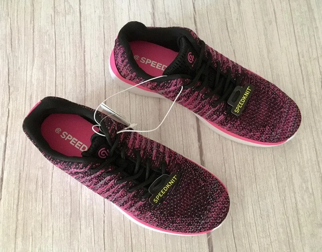 Pink & Black  Sneakers - Image 3