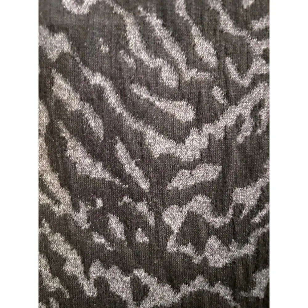 Christopher & Banks Zebra Print Pull-on Midi Skirt size 16 - Image 4