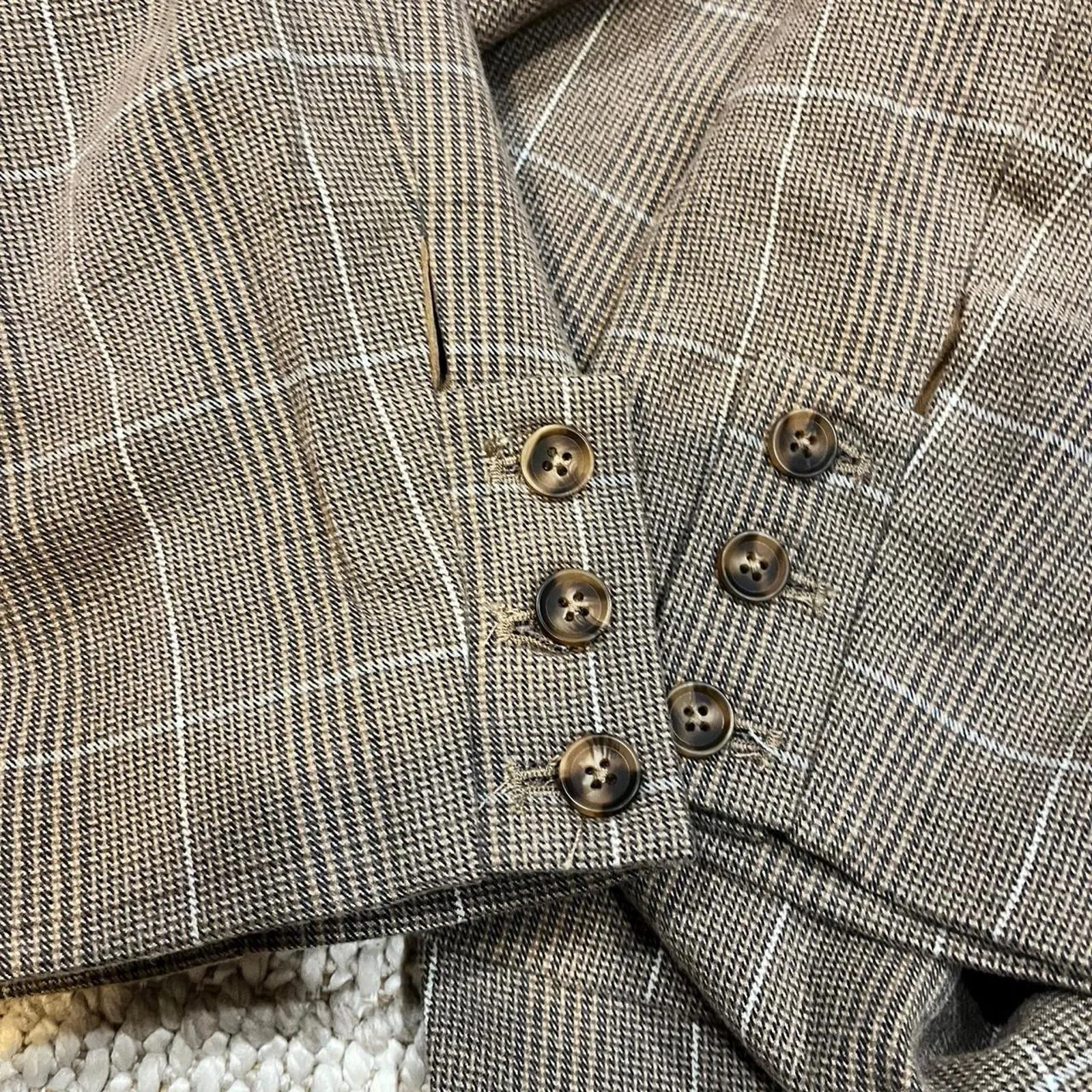 Free People Paper Cut Pinstripe Blazer - Image 12