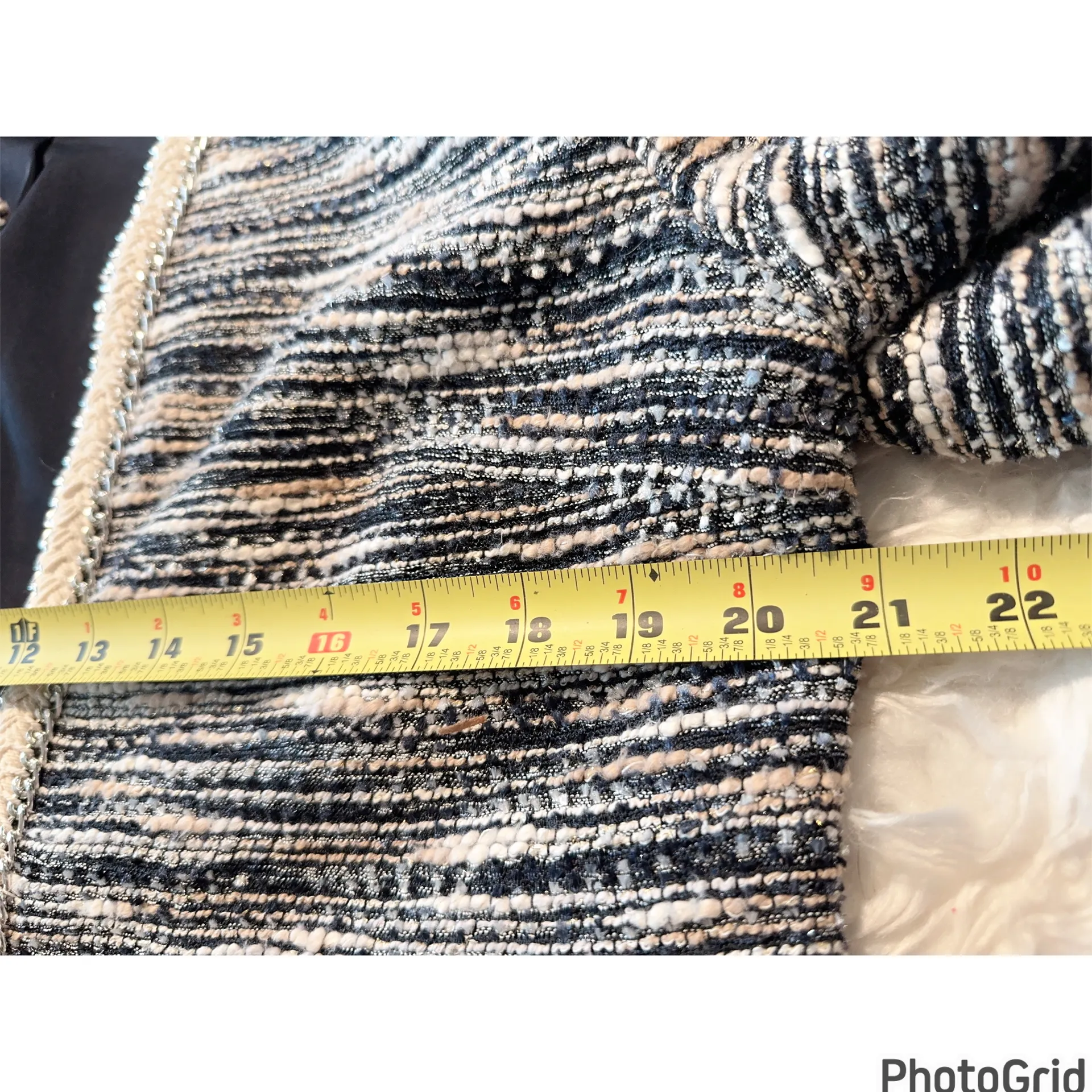 Boston Proper Shimmer Tweed Jacket - Image 8