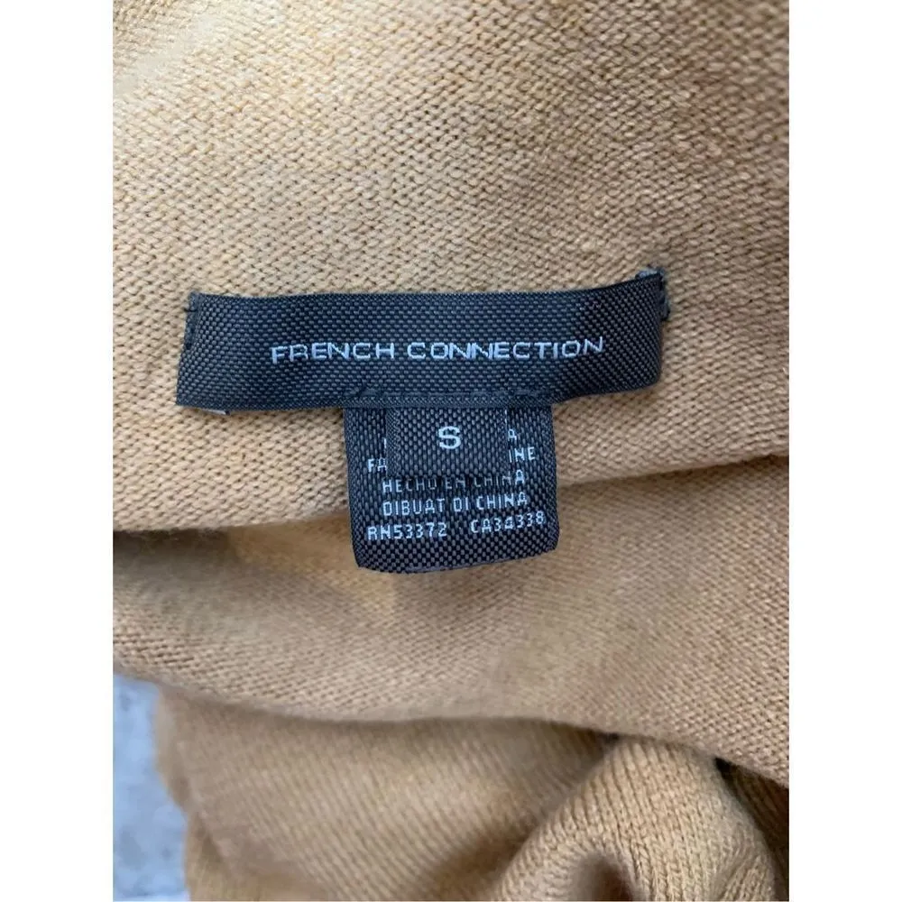 NWOT French Connection Women's Beige Babysoft Roll High Neck Jumper Swea… - Image 4