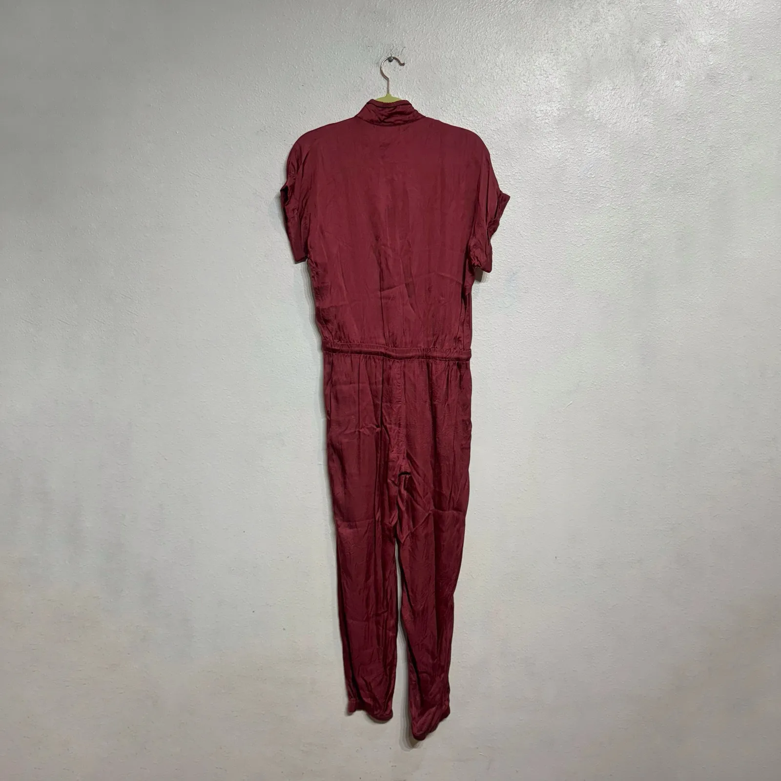 Young Fabulous & Broke Burnt Brick Truman Solid Jumpsuit Sz XS - Image 10