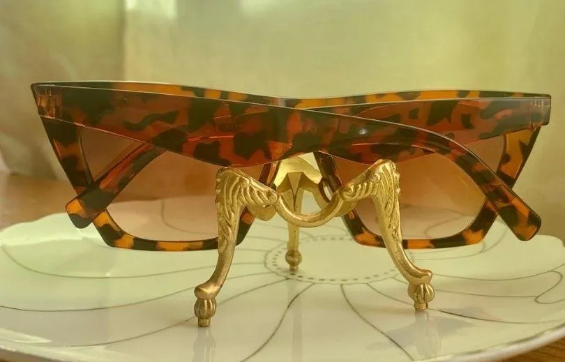 Leopard Print Sunglasses Cat Eye - Image 3