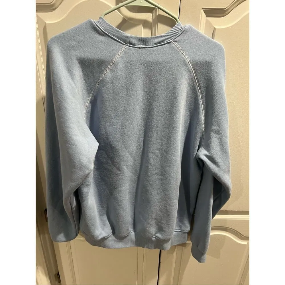 Classic Mickey”DisneyLand” Pullover blue Sweatshirt Adult size M - Image 9