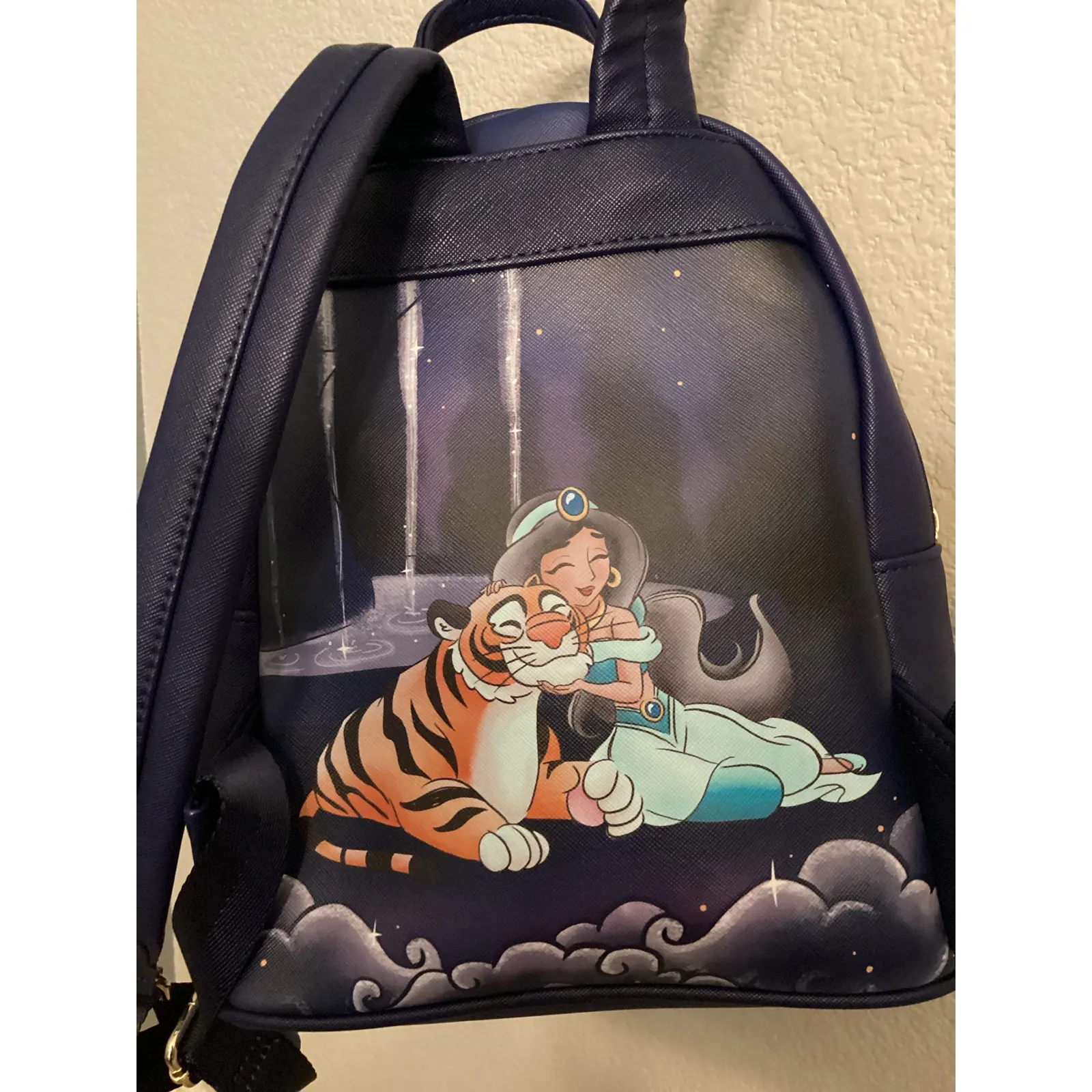 NWOT Loungefly Disney Aladdin Princess Jasmine Raja Sultan Castle Mini Backpack - Image 5