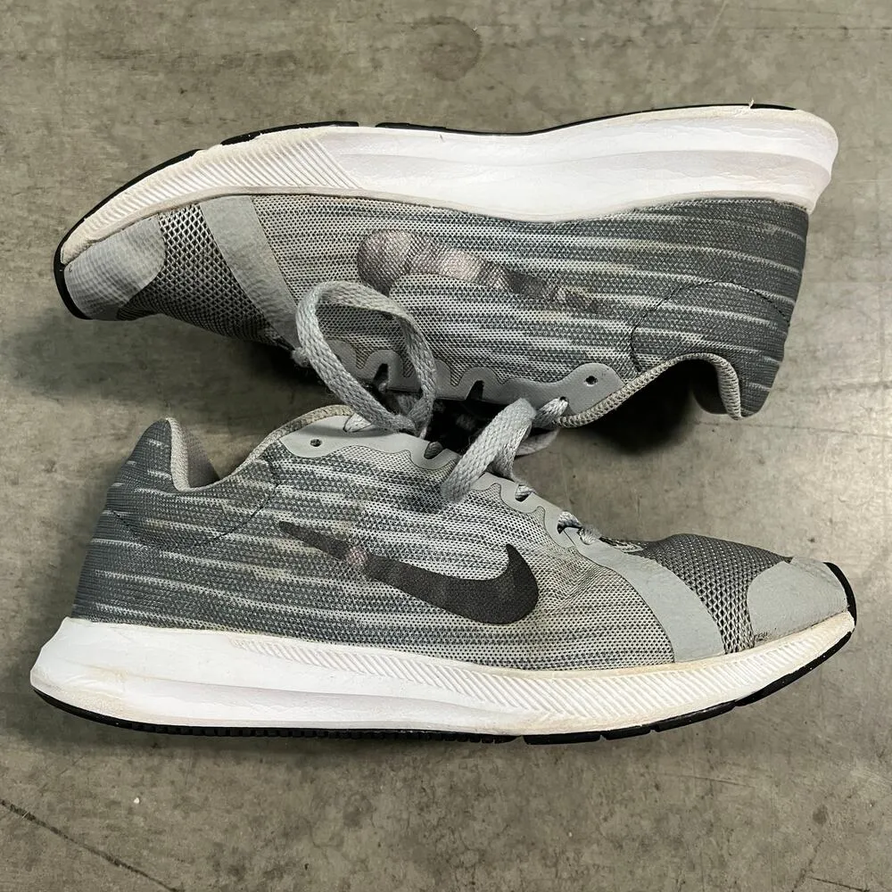 Nike US 6.5 Downshifter 8 Womens Gray White Running Sneaker Shoes AQ4180-002 - Image 5