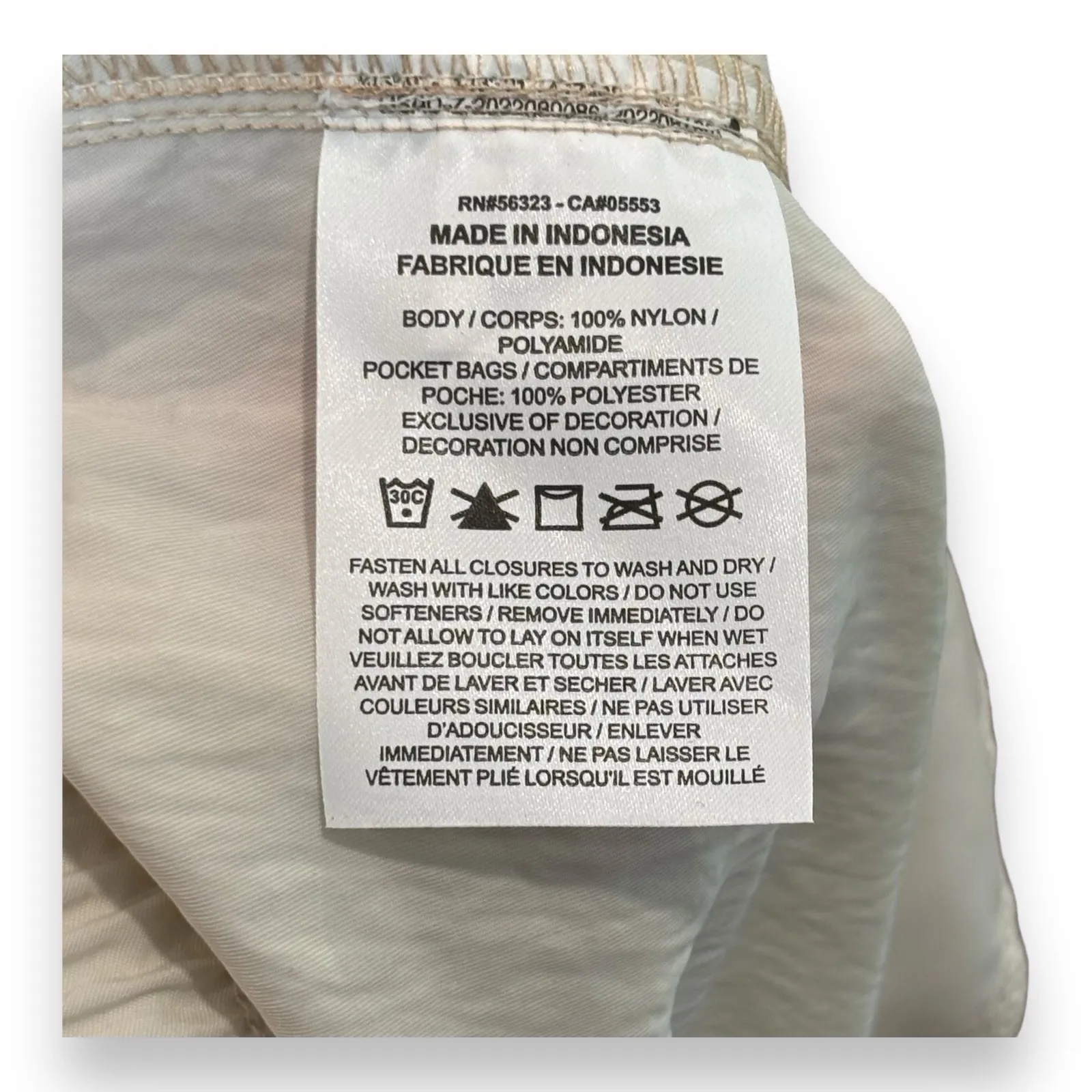 Nike Sportswear City Utility Zip Cuff Woven High-Rise Pant Cream New Women XL - Image 7