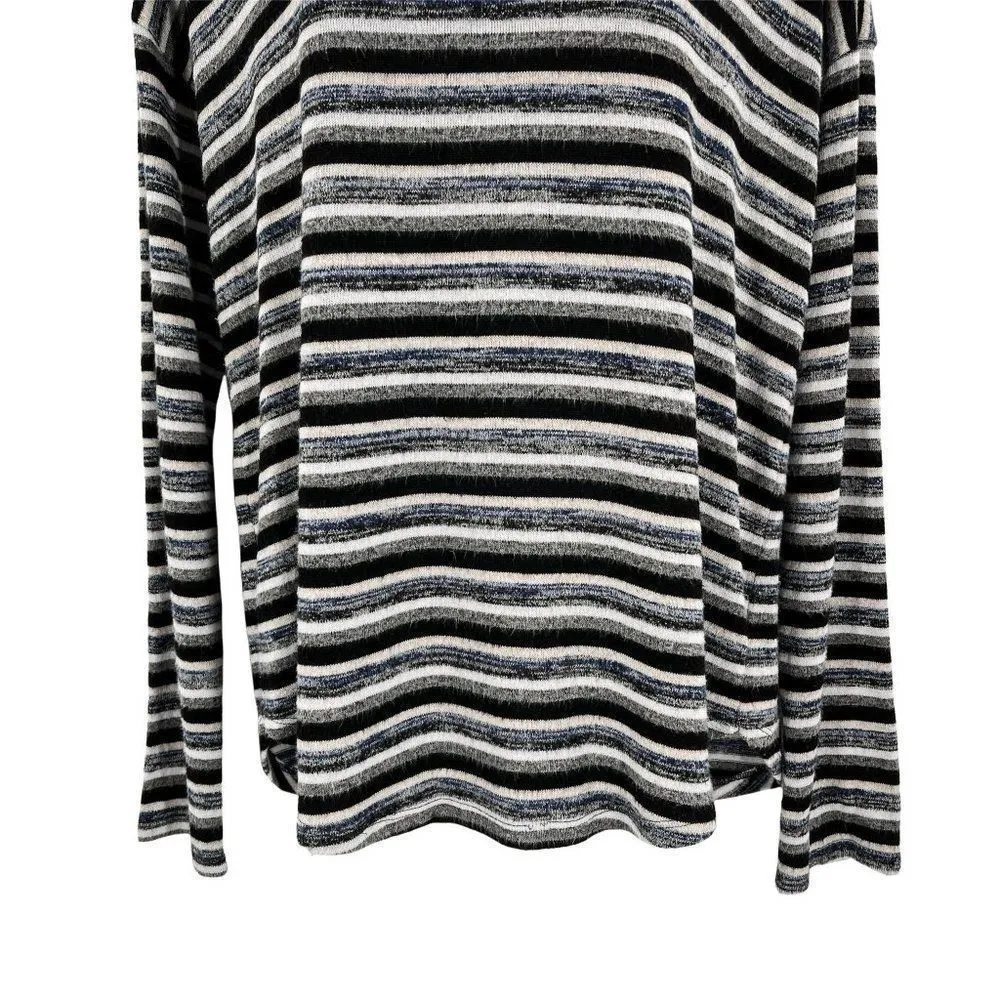 American Eagle Soft & Sexy Plush Oversized V-Neck Long Sleeve Knit Top Large - Image 86