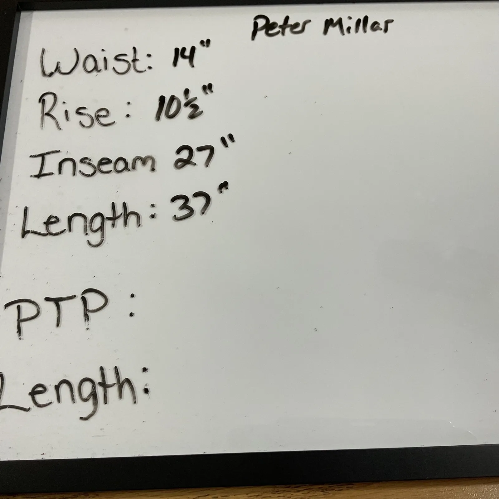 Peter Millar Womens Jeans Blue Straight Leg High Rise Denim Size 28R - Image 6