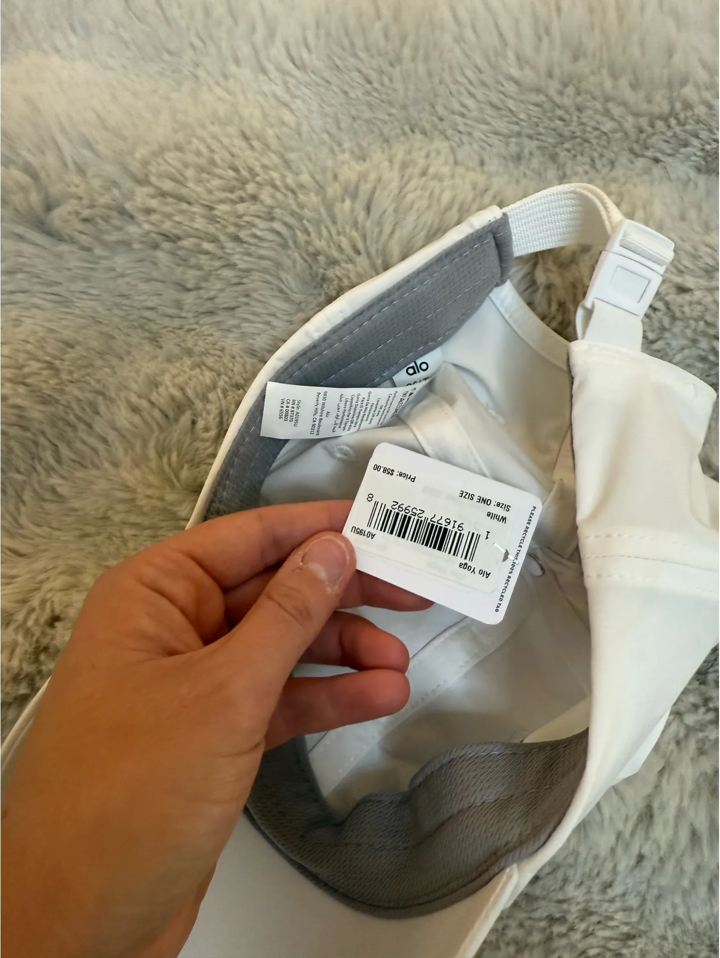 Alo Hat Yoga White - Image 2