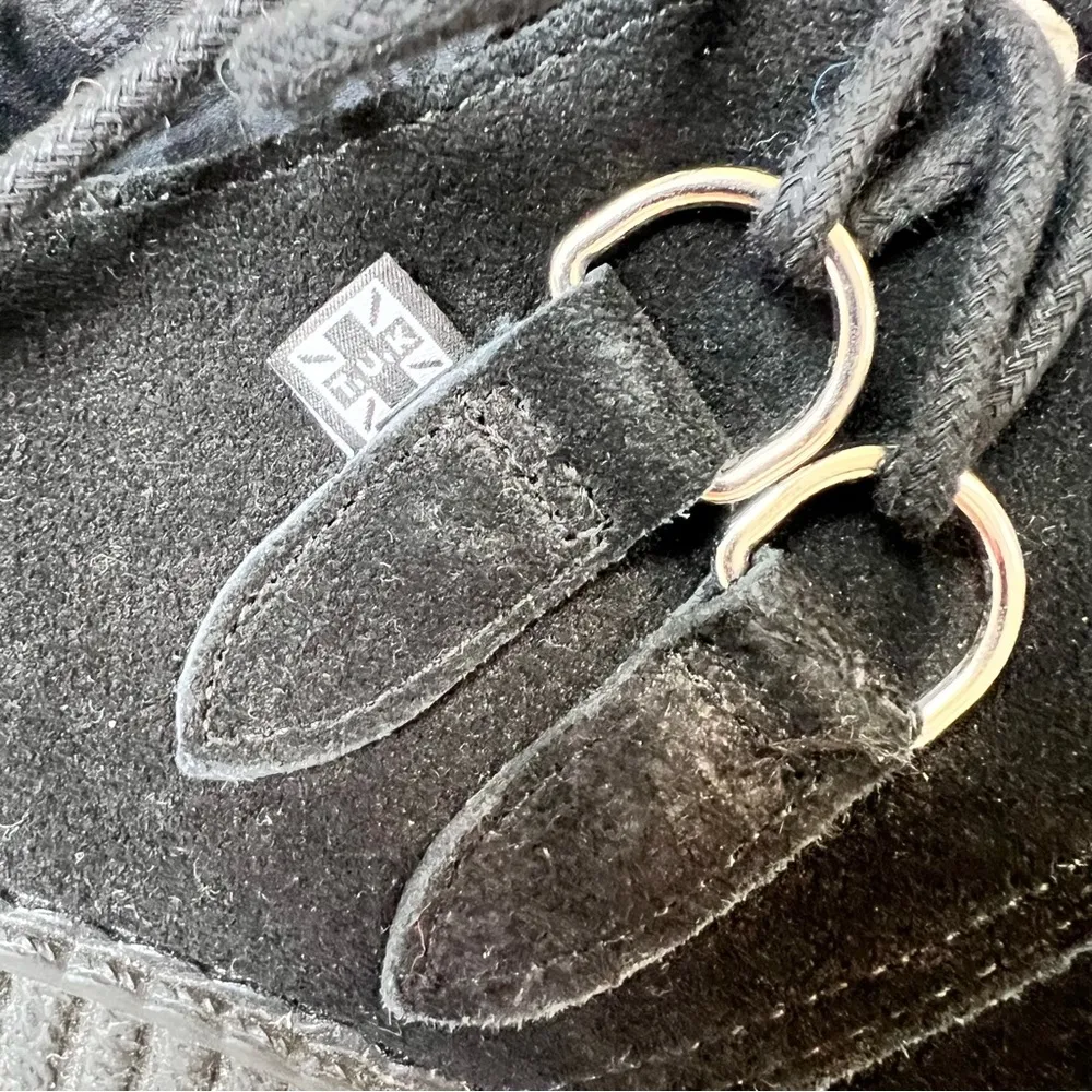 T.U.K black suede leather creepers Size 9 - Image 3