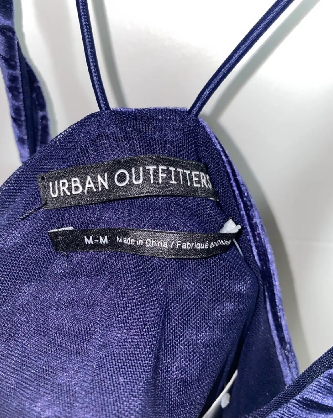 Velvet Crop Top Medium - Image 3