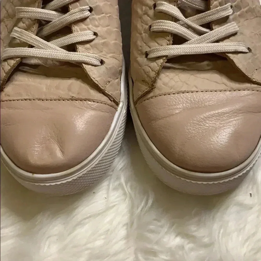 Kaanas Atacama Embossed Leather Sneakers Size 10 - Image 7