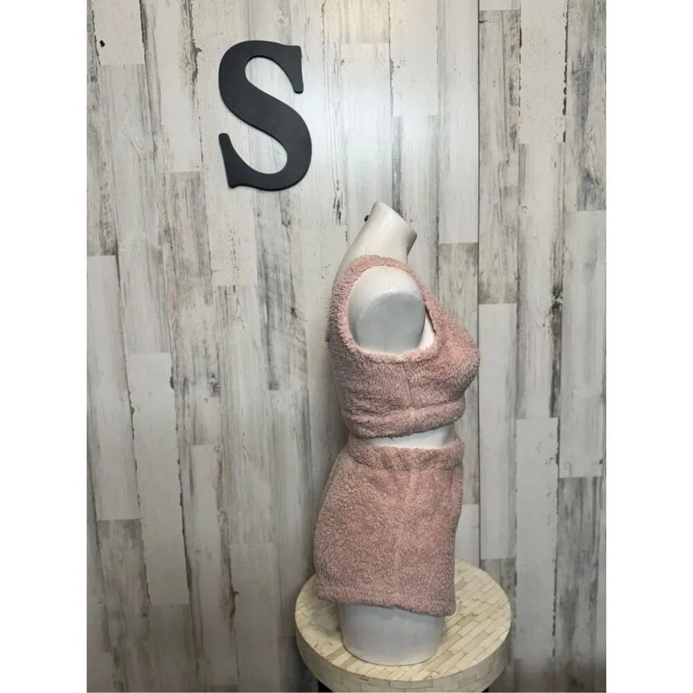 Sleeping two piece set Pink - Image 3