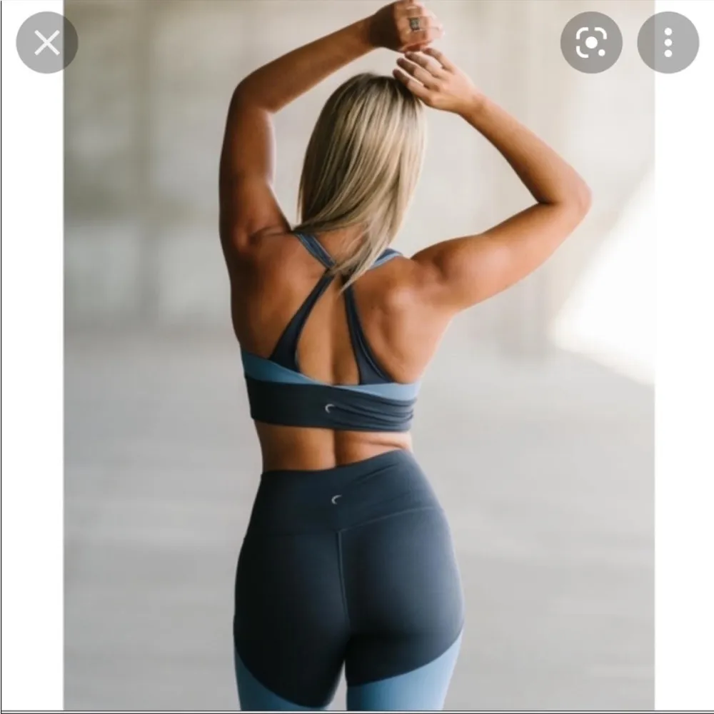 Zyia Active Storm Parallel Luxe High Rise 7/8 Leggings - Image 4