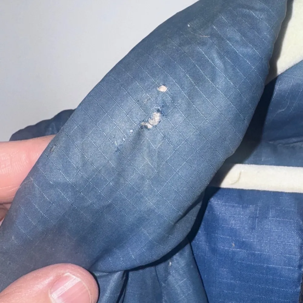 Men's Unbranded Puffer Jacket Size M Blue Size M - Image 2