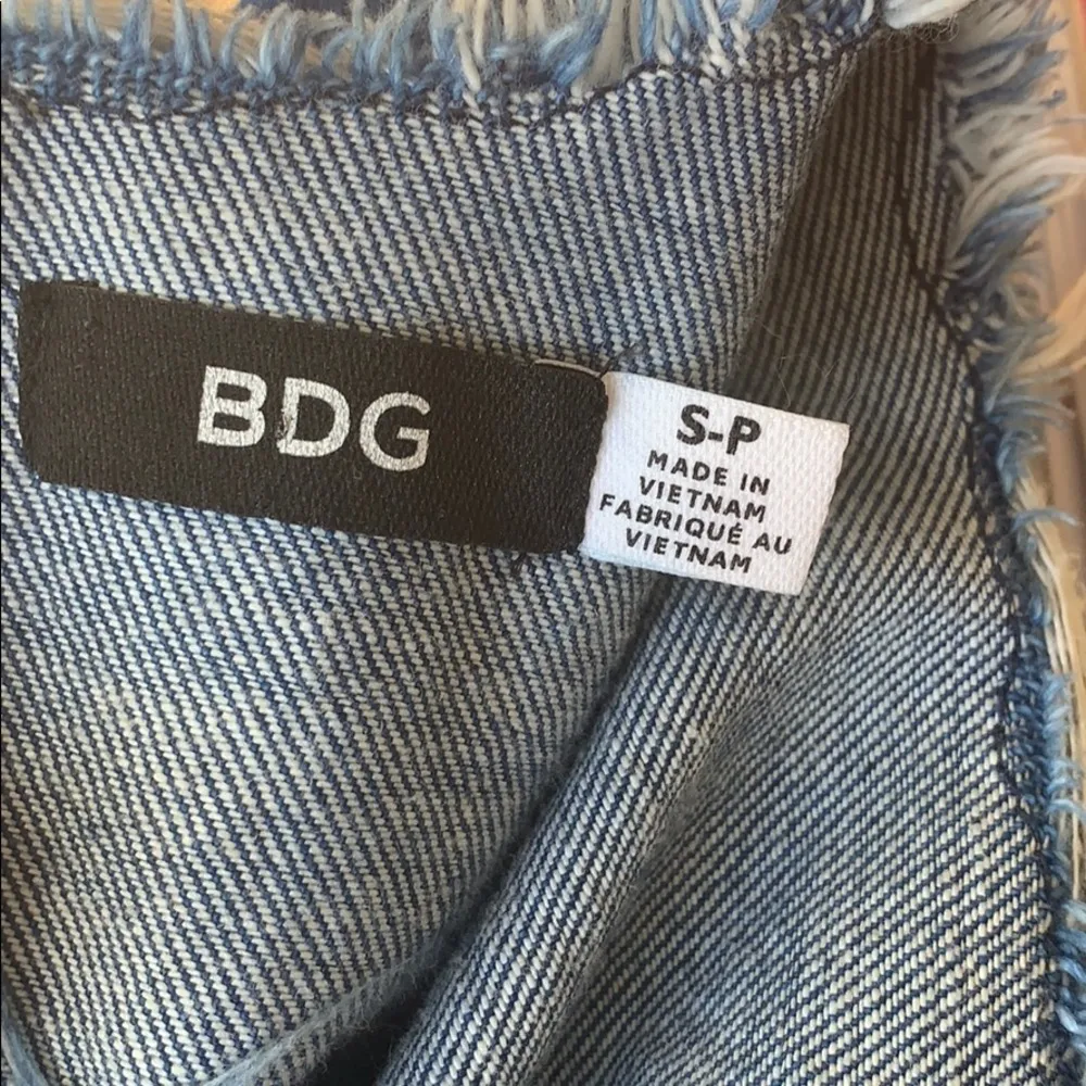 BDG denim fringe hem top - Image 6