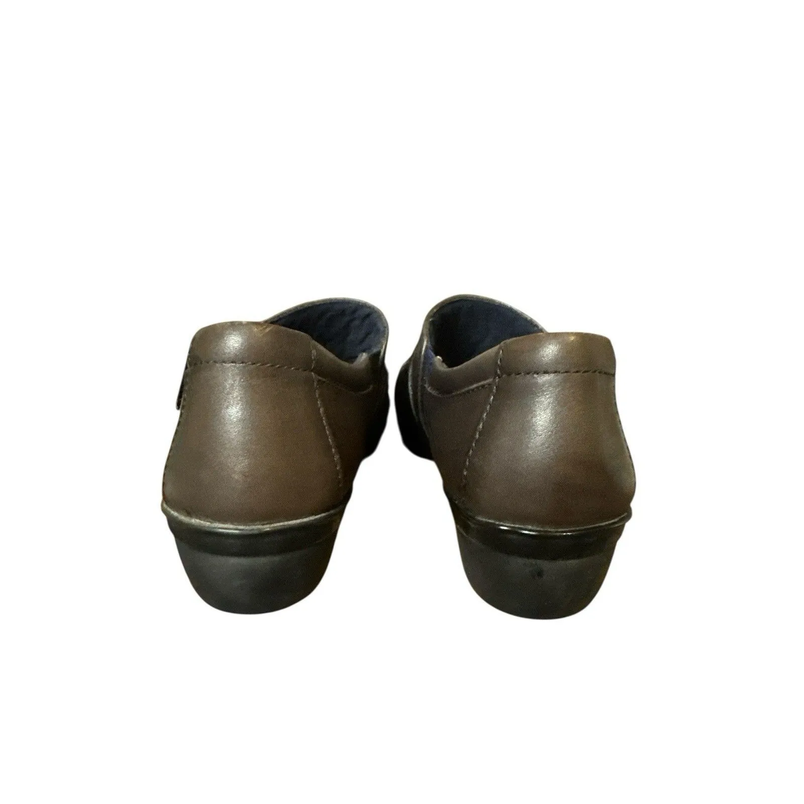 Clark’s Collection Everlay‎ Heidi Brown/Navy Loafer Size 7 Air Cushion Slip-on - Image 6