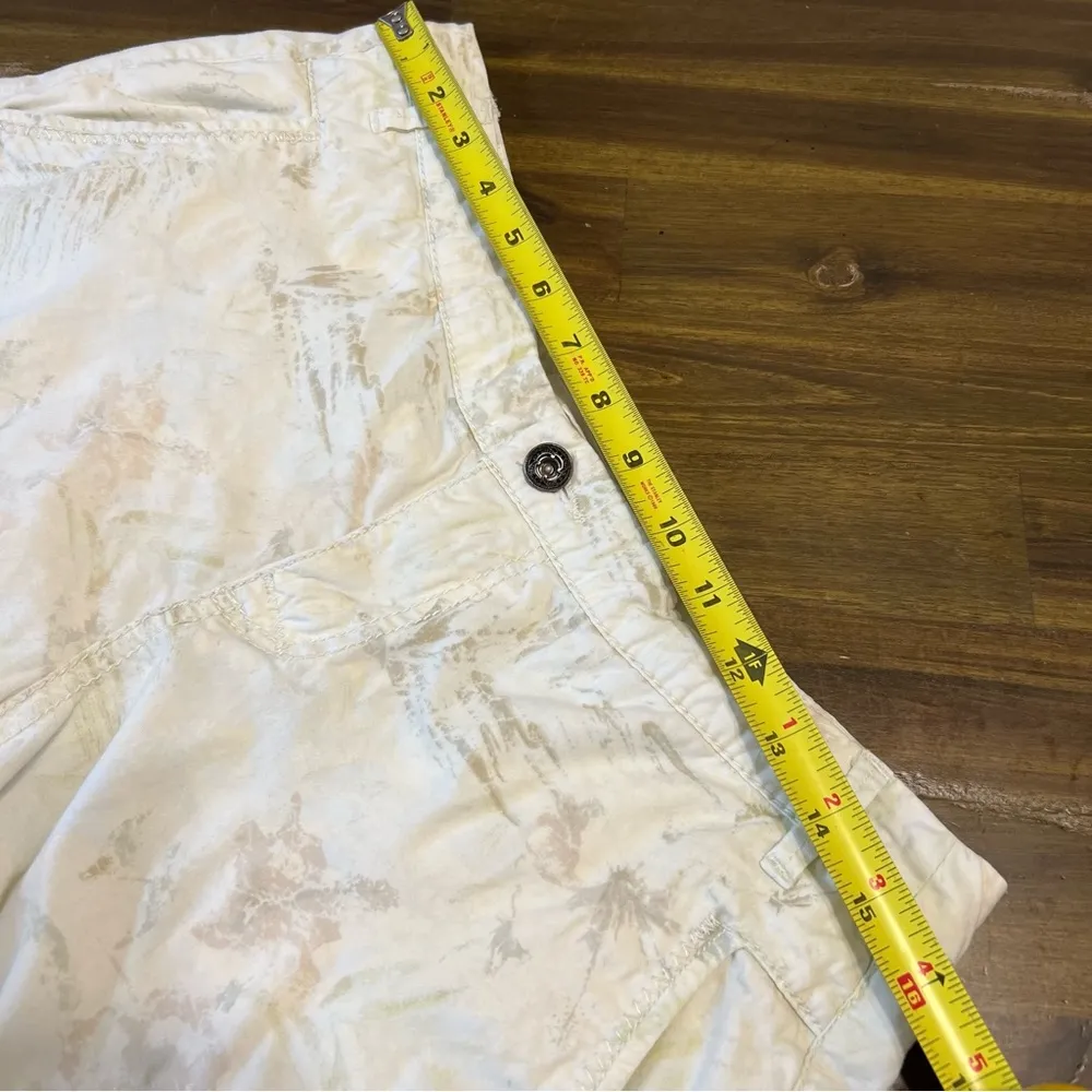 Anthropologie Marrakech Cropped Pants Floral Minimal Cream Granny Core Botanical - Image 6