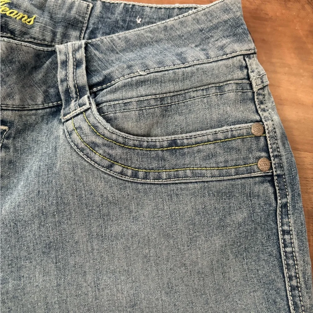 - X.O.X.O low rise Vintage (Y2K) light wash capri denim(wide leg) 7/8 - Image 4