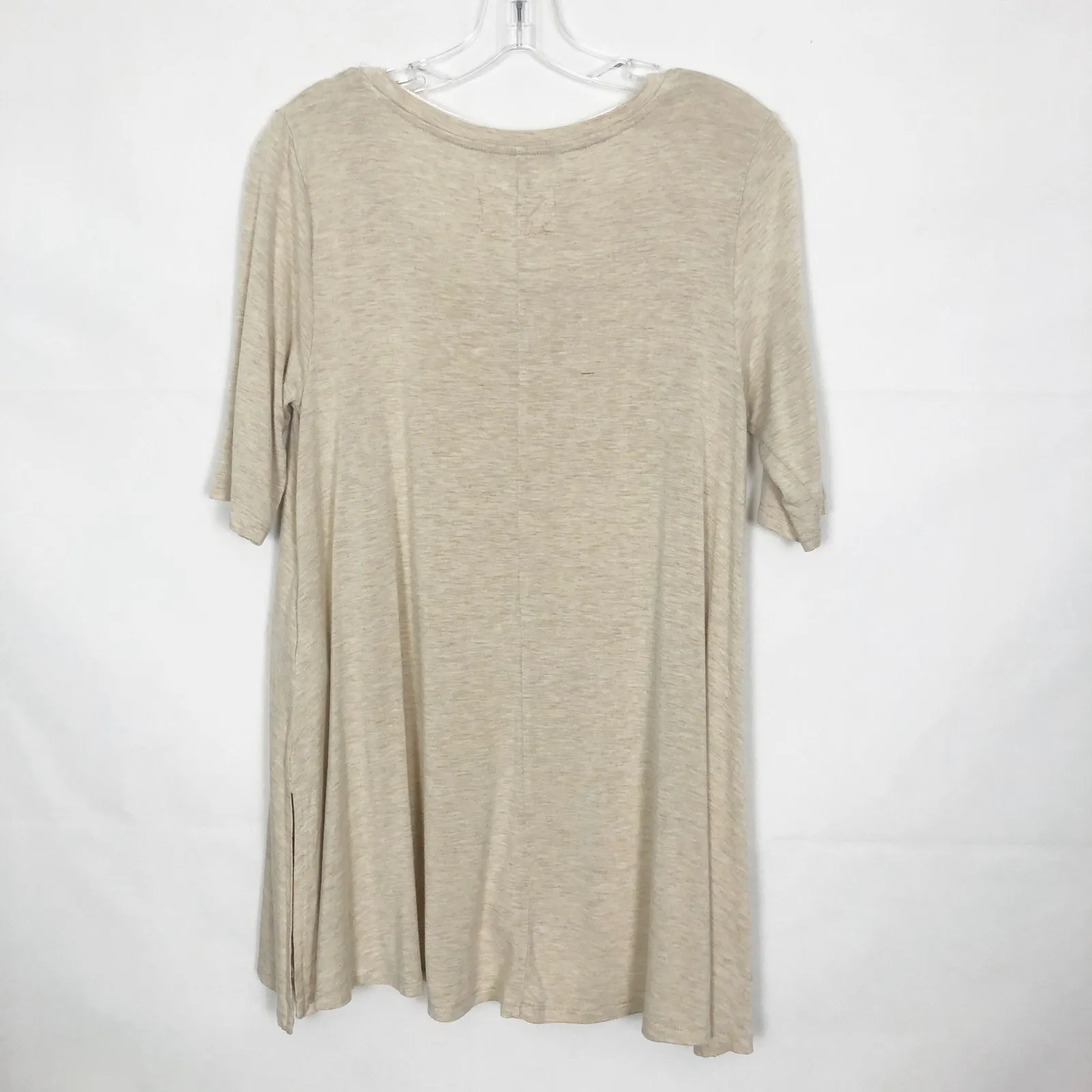 Cupio Elbow Sleeve High-Low Hem Top Size M - Image 8