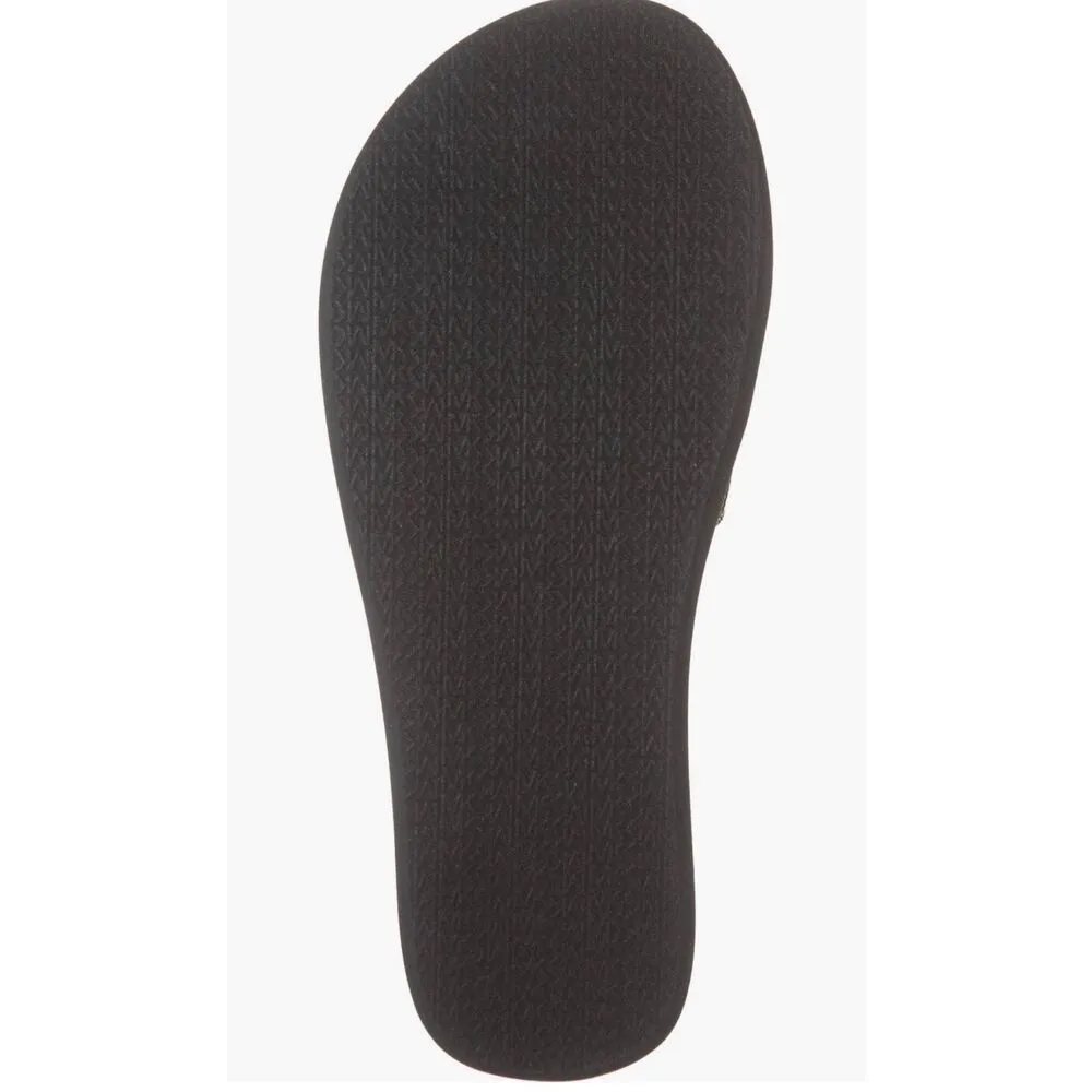 ✨Michael Kors MK Logo Slide Sz 7 Sandals✨ Black - Image 4