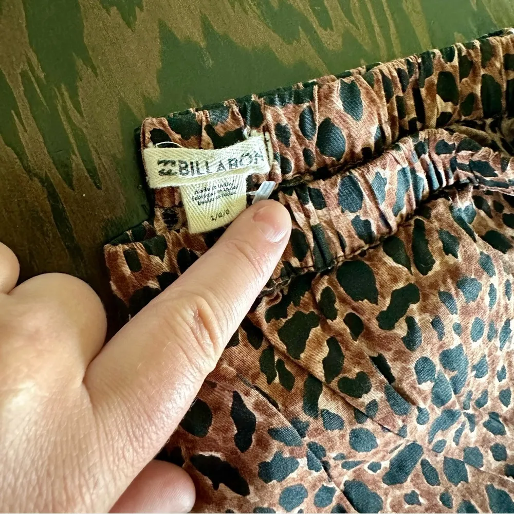 Billabong Leopard Print Pajama Pants (339) - Image 3