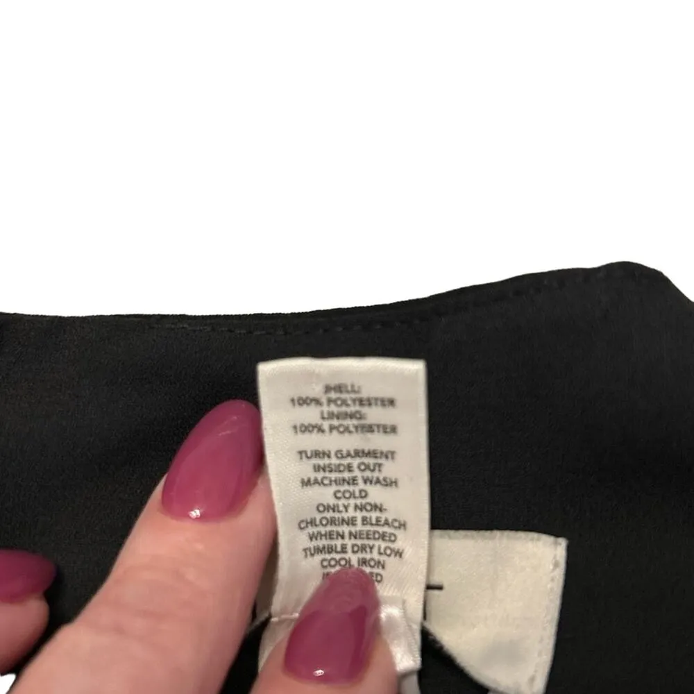 Ann Taylor Loft Black Cocktail Dress with Crystal Embellishments - Image 11