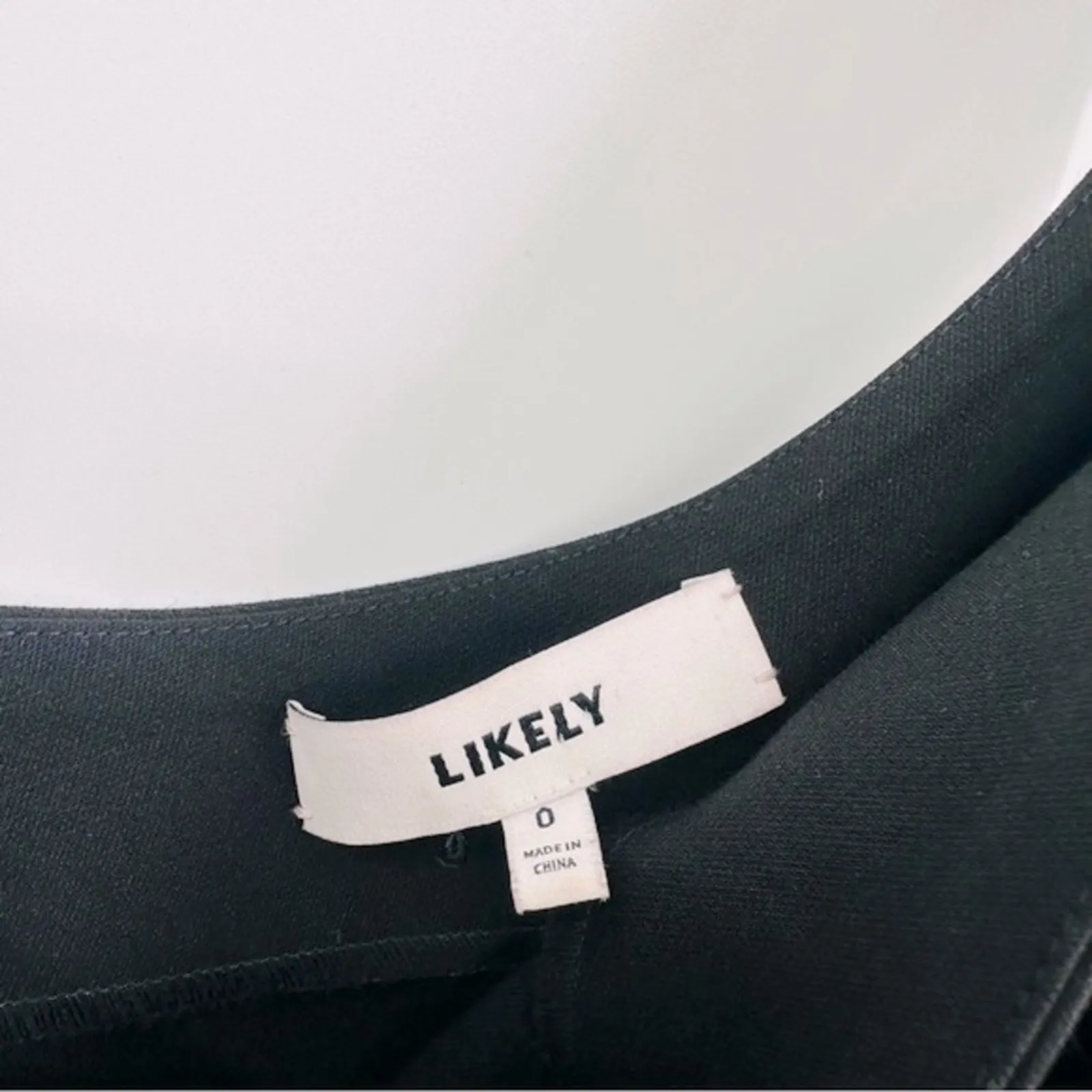 Likely | X Revolve Rollins One Shoulder Black Cocktail Dress Size 0 - Image 6