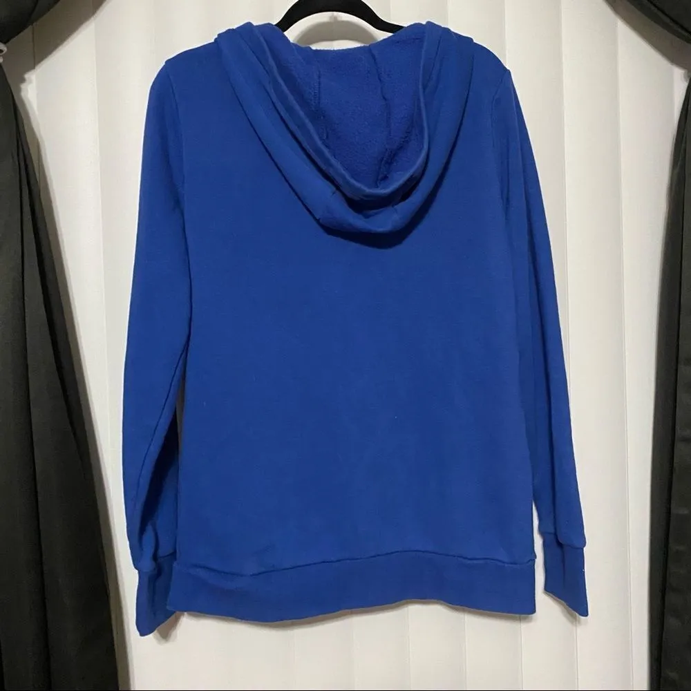 Genuine Merchandise Womans Cubs V-Neck sweatshirt hoodie, front tunnel pockets - Image 7