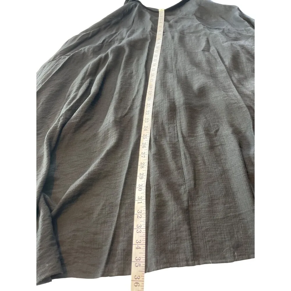 Striking Black Oversized Button - Image 7