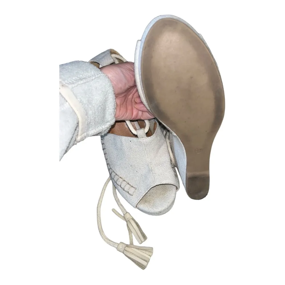 Ateen Womens platform tie up shoes Size 6.5 - Image 4