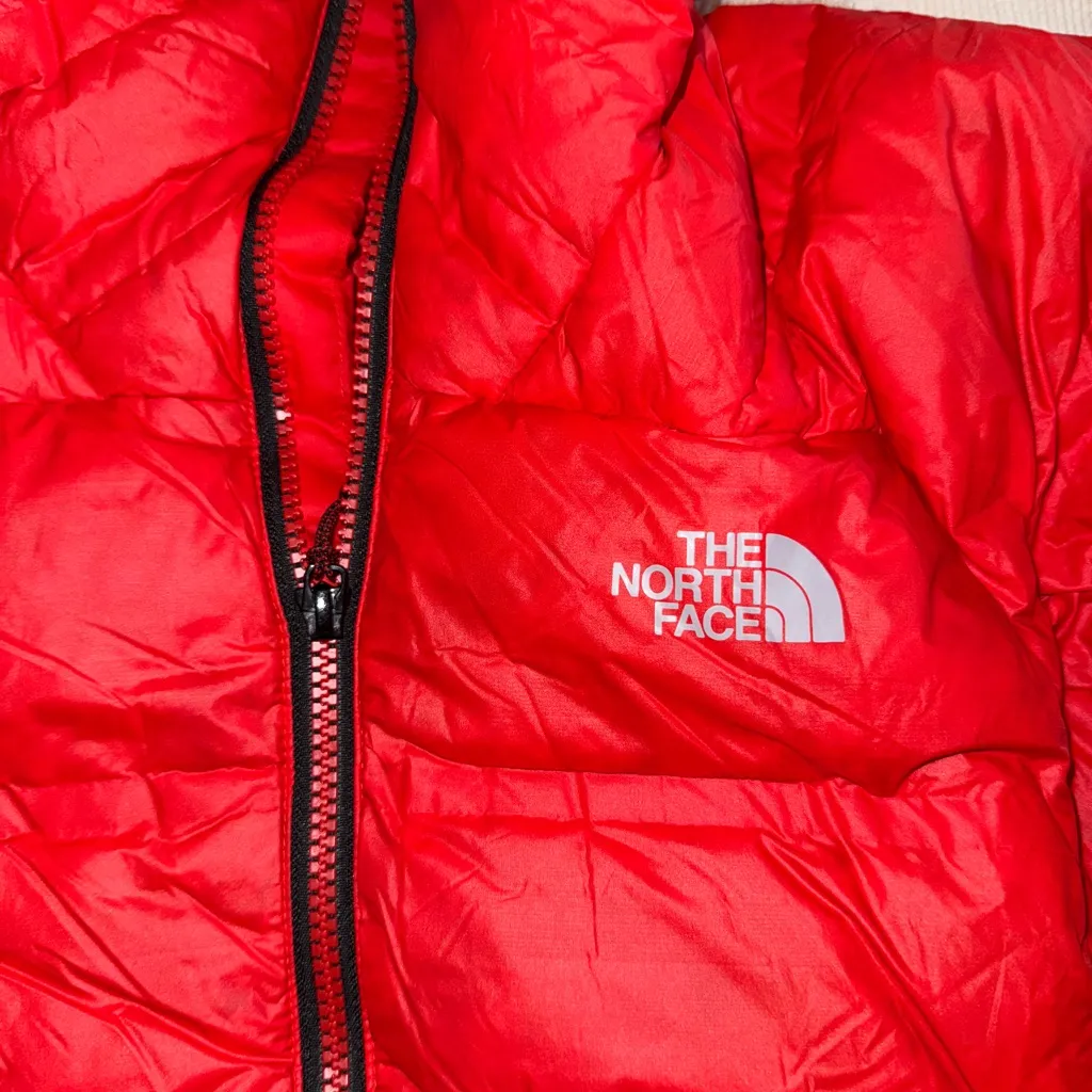 North Face Women Summit L6 800 Down Belay Parka XS Red - Image 3