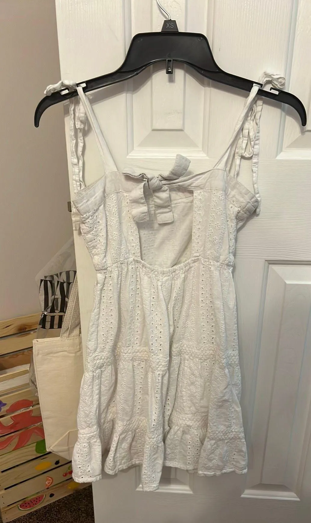 White Floral Dress - Image 2