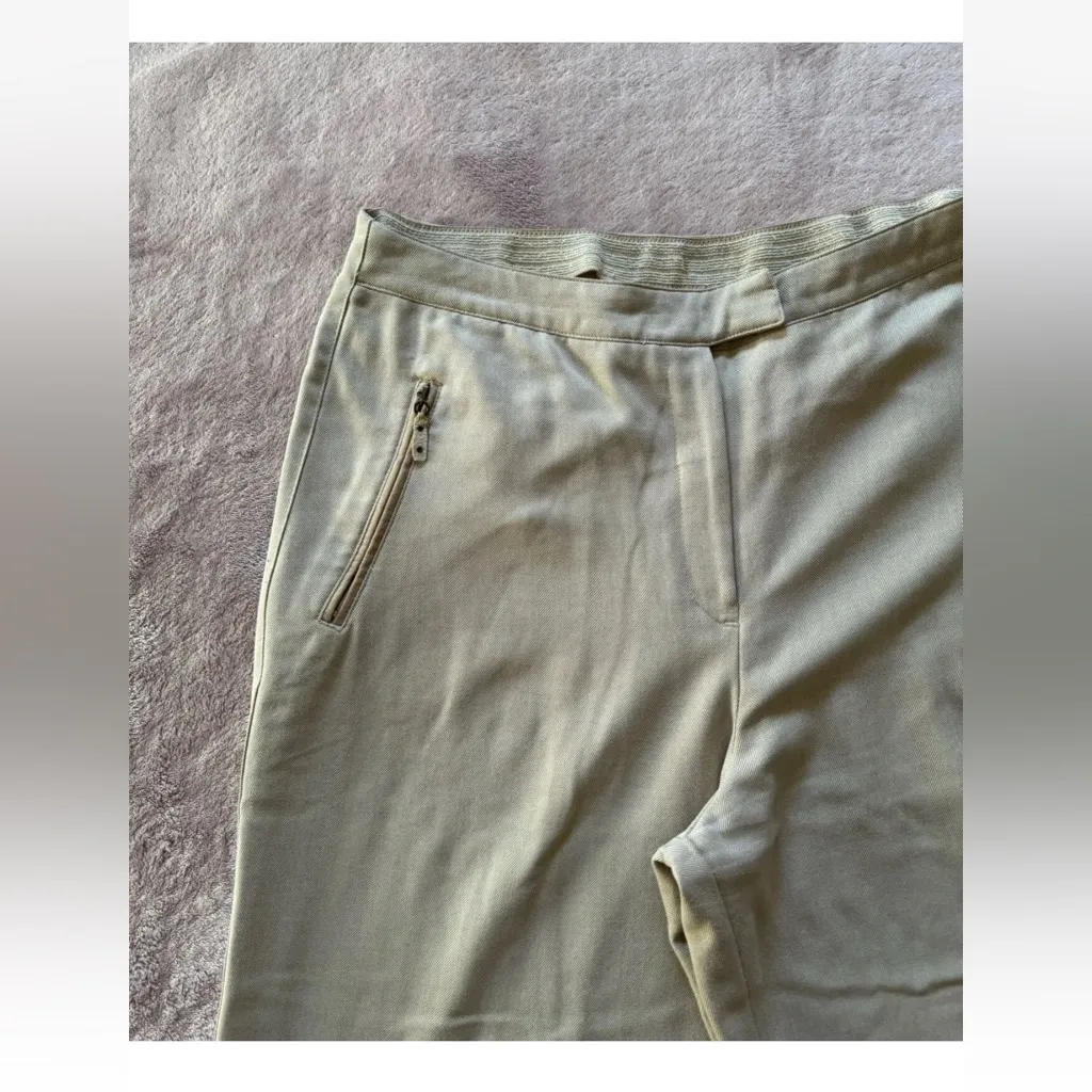 Tail Women's Beige Golf‎ Pants Ankle Performance Tech Stretch Waist 30 Tan - Image 4