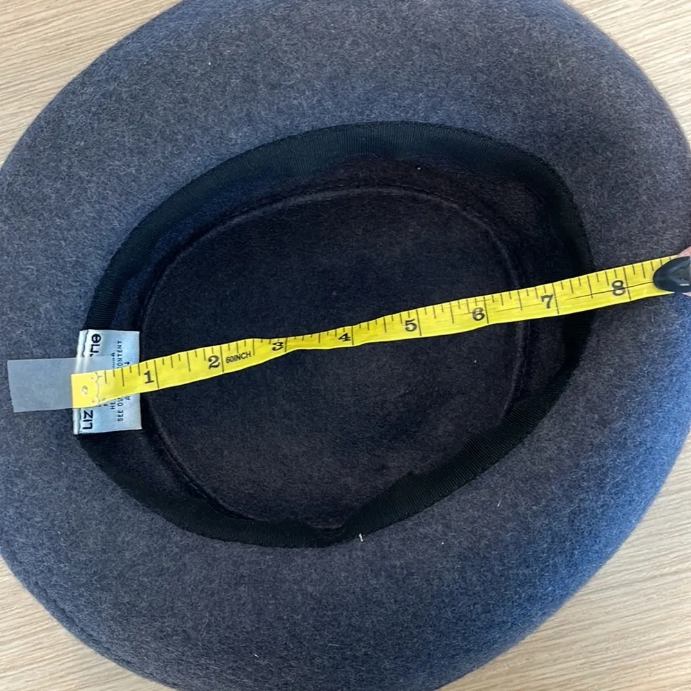 Liz Claiborne Vintage  Wool Hat Gray - Image 9
